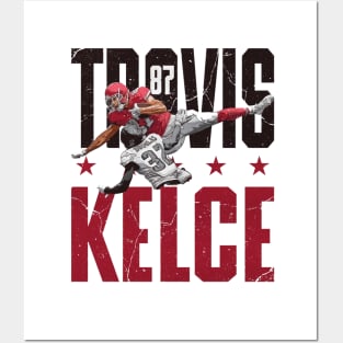 Travis Kelce Kansas City Jump Posters and Art